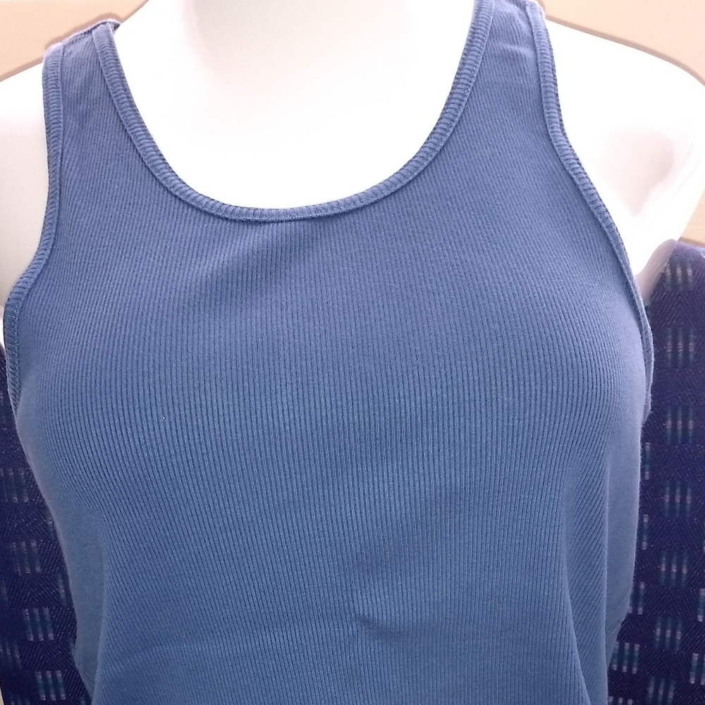 Blanc Bleu French Sleeveless Tank Camisole Top (3XL)